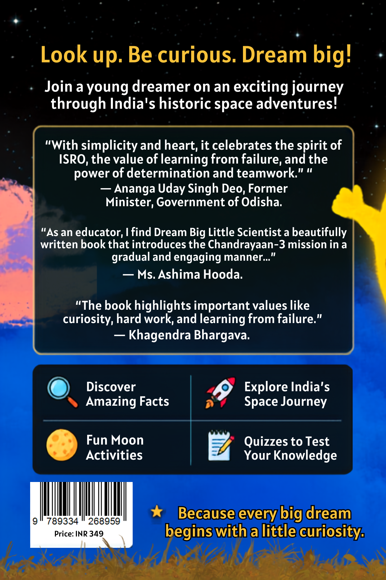 Back cover endorsements